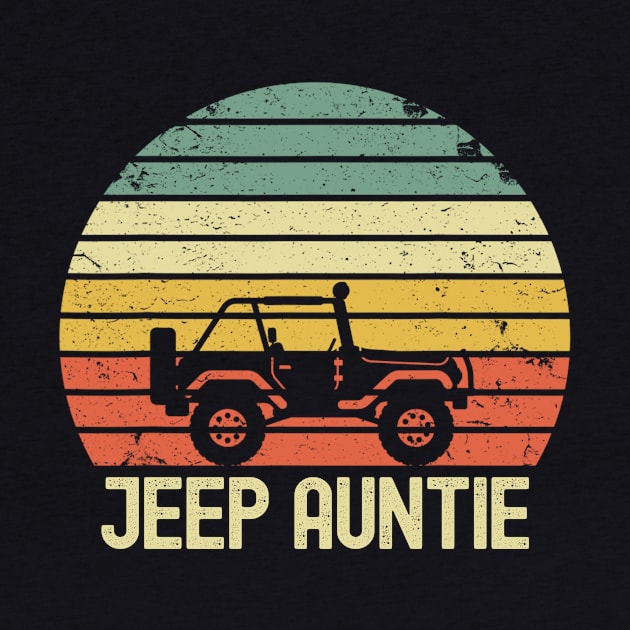 Jeep Auntie Vintage Jeep Retro Jeep Sunset Jeep Jeep Mom Jeep Women by Liza Canida